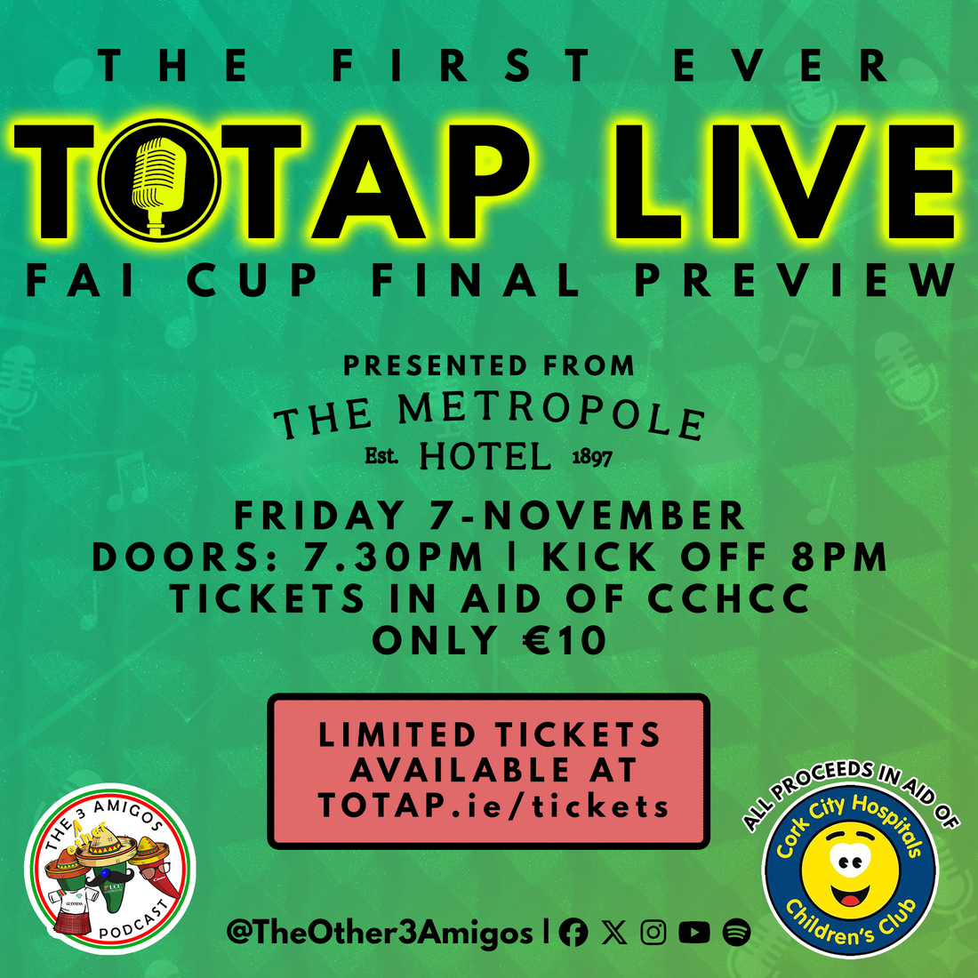 TOTAP LIVE - Friday, 7-November