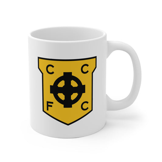 White Cork Celtic Mug
