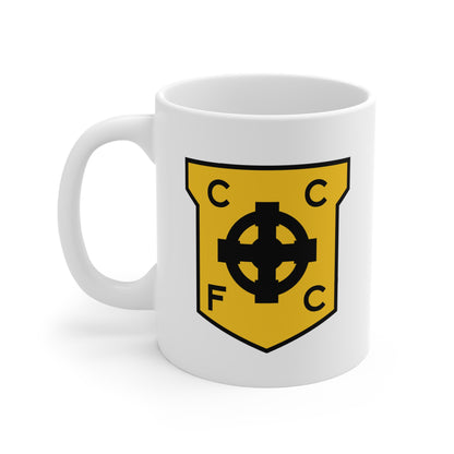 White Cork Celtic Mug