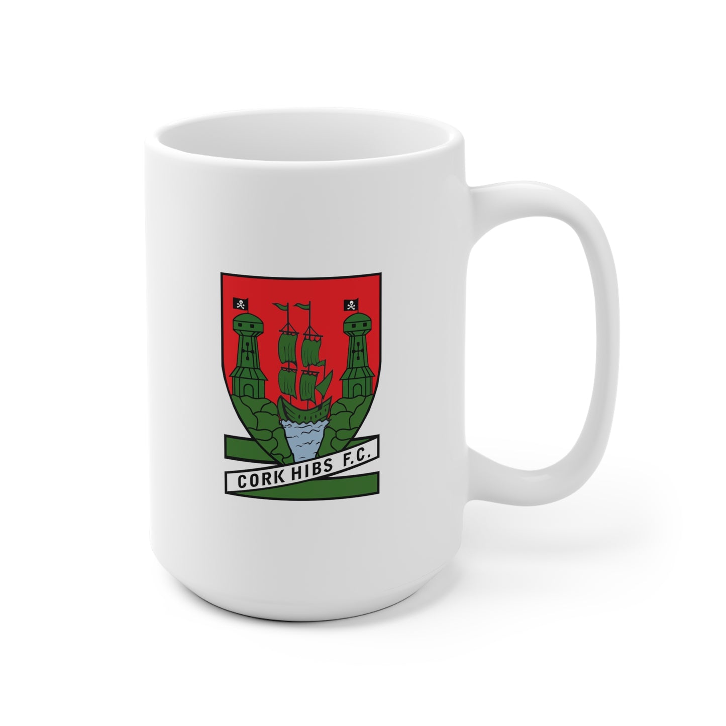 White Cork Hibs Mug